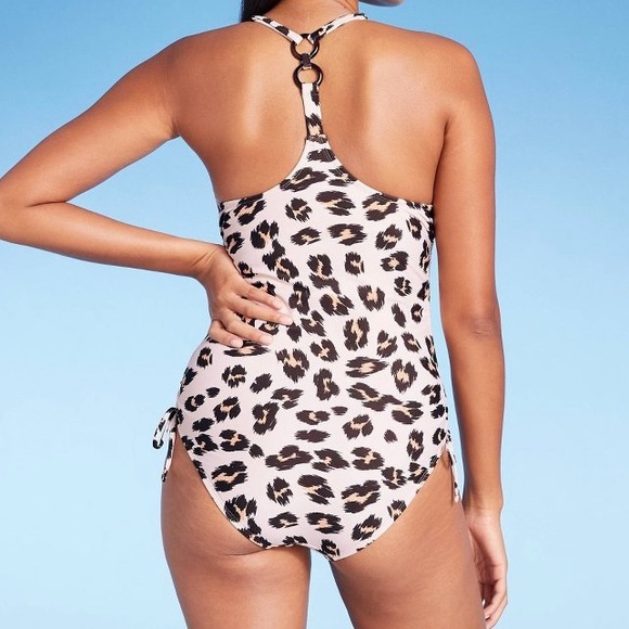 NWOT! Kona Sol Ring Back Side-Cinch High Coverage One Peice - Picture 3 of 4